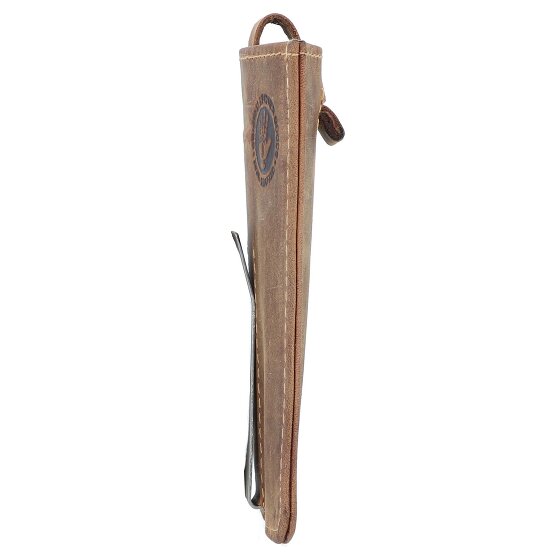 Greenburry Porta biglietti da visita vintage RFID in pelle 7 cm