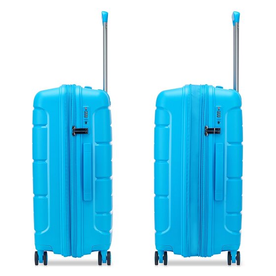 MODO by Roncato Starlight 3.0 4 ruote Set di valigie 3 pezzi con piega di espansione