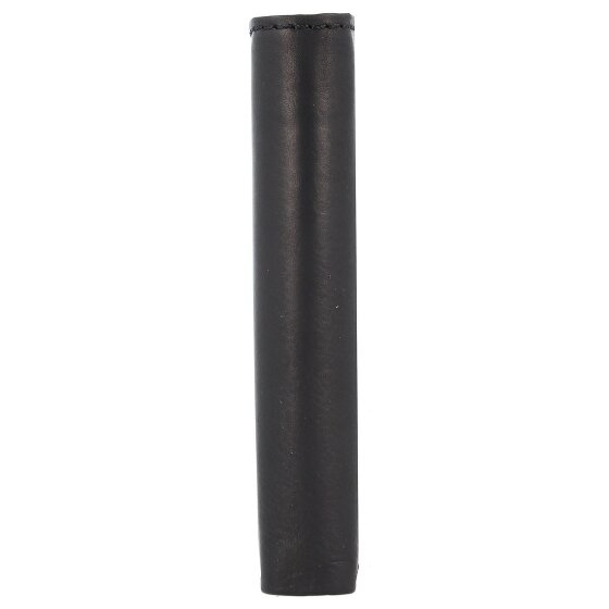 Greenburry Pure Black Portafoglio Protezione RFID Pelle 10.5 cm