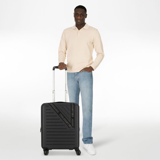 American Tourister Dynabelt 4 ruote Carrello della cabina 55 cm con piega di espansione