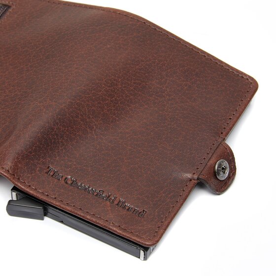 The Chesterfield Brand Baldwin Custodia per carta di credito Protezione RFID Vera Pelle 6.5 cm