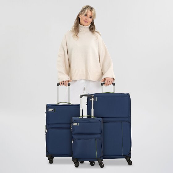 d&n Travel Line 6704 4 ruote Set di valigie 3 pezzi