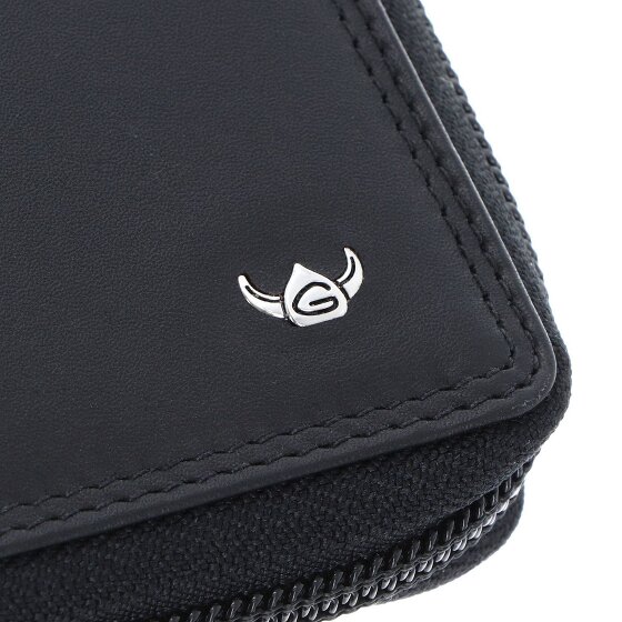 Golden Head Polo Portafoglio Protezione RFID Vera Pelle 12.5 cm