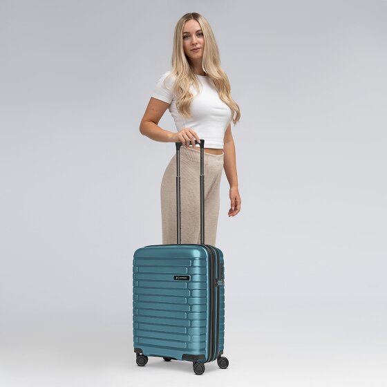 Pactastic Collection 04 THE CABIN + 4 ruote Carrello della cabina S 55 cm con piega di espansione