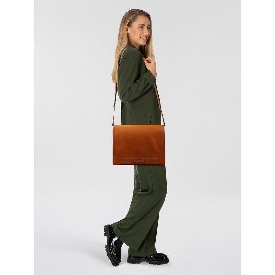 The Bridge Leone Cartella Messenger Vera Pelle 35 cm Vano porta PC