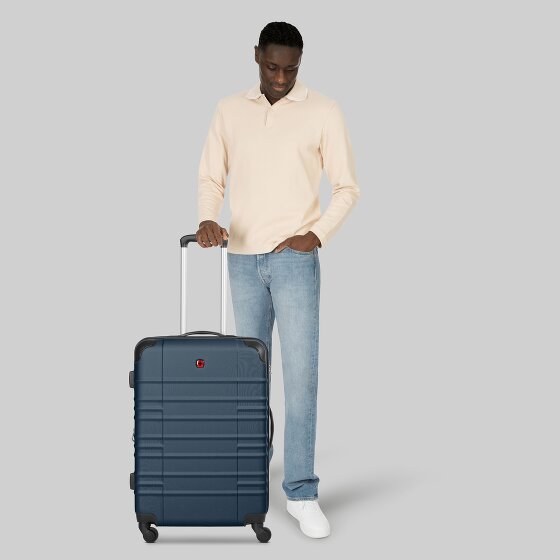Wenger Amplar Evo 4 ruote Carrello M 65 cm con piega di espansione