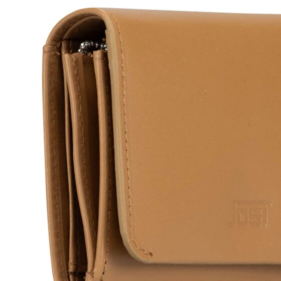 Jost Arva Portafoglio Protezione RFID Vera Pelle 12 cm