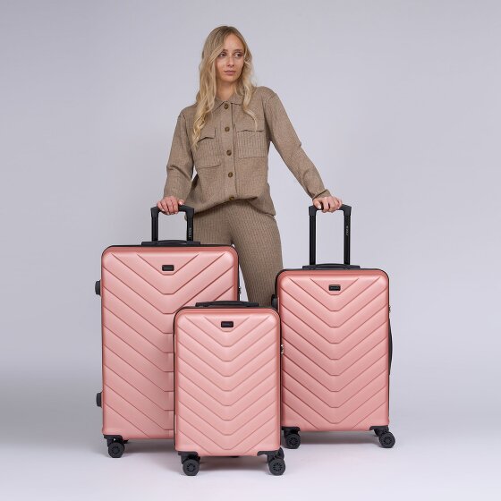 Redolz Essentials 07 3-SET 4 ruote Set di valigie 3 pezzi