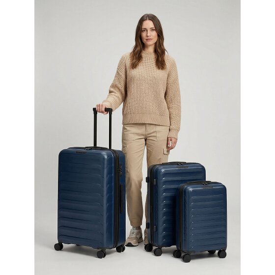 d&n Toronto 4 ruote Set di valigie 3 pezzi espandibile