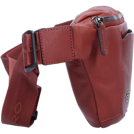 Piquadro Marsupio quadrato nero in pelle 31 cm Piquadro Marsupio quadrato nero in pelle 31 cm