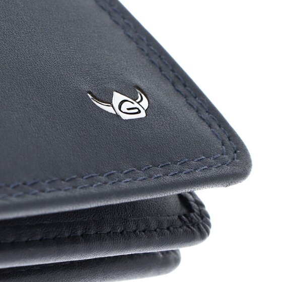 Golden Head Polo Portafoglio Protezione RFID Vera Pelle 12.5 cm