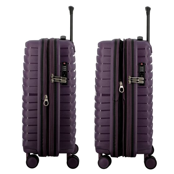 Jump Xwave 4 ruote Carrello della cabina 55 cm con piega di espansione