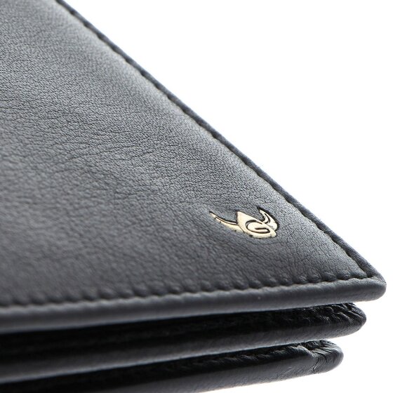 Golden Head Dublin Portafoglio Protezione RFID Vera Pelle 12.5 cm