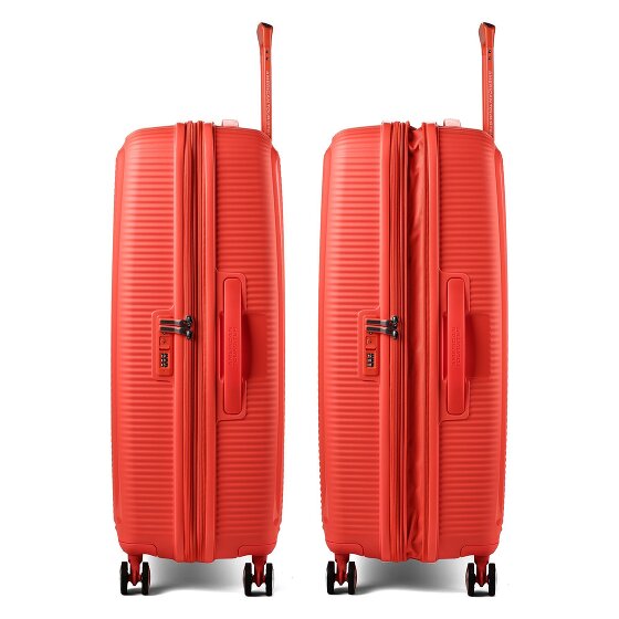 American Tourister Soundbox 4 ruote Carrello 77 cm con piega di espansione