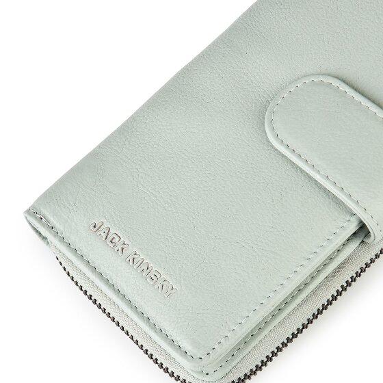 Jack Kinsky Livorno 1026 Portafoglio Protezione RFID Pelle 9.5 cm