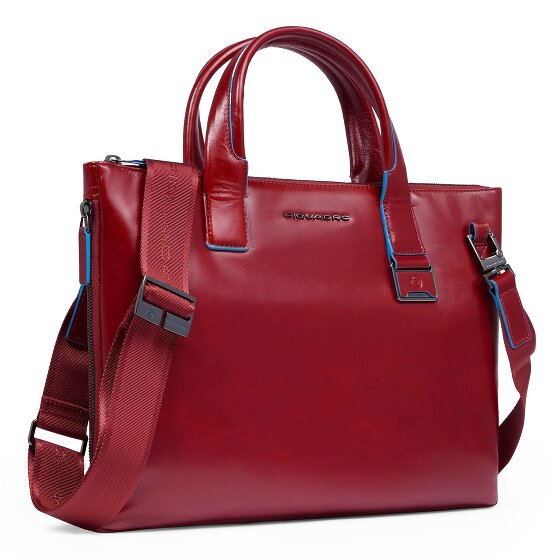 Piquadro Blue Square Borsa shopper Pelle 38 cm Scomparto per laptop con piega di espansione
