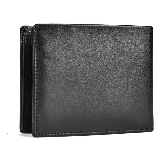Esquire Silk Portafoglio Protezione RFID Vera Pelle 12 cm
