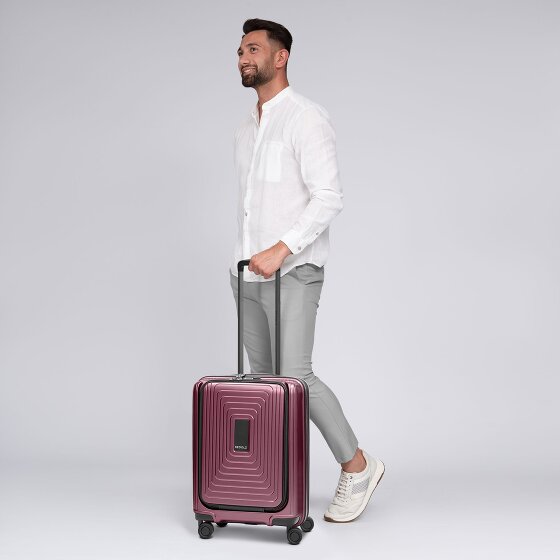 Redolz Essentials 14 4 ruote Carrello della cabina S 55 cm Scomparto per laptop con piega di espansione