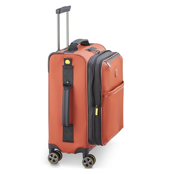 Delsey Paris Turenne Soft 4 ruote Carrello della cabina 56 cm con piega di espansione