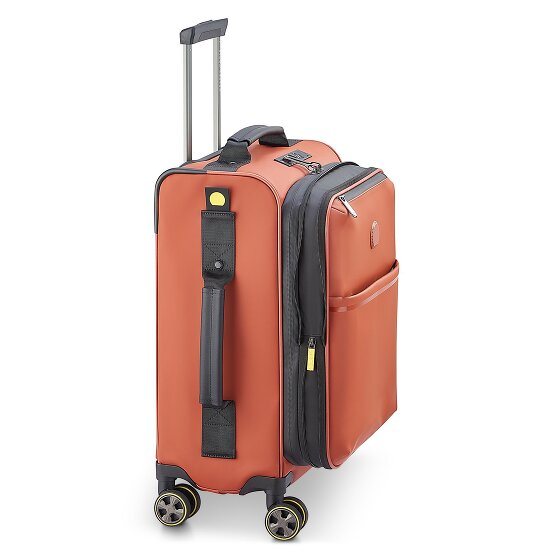 Delsey Paris Turenne Soft 4 ruote Carrello della cabina 55 cm con piega di espansione