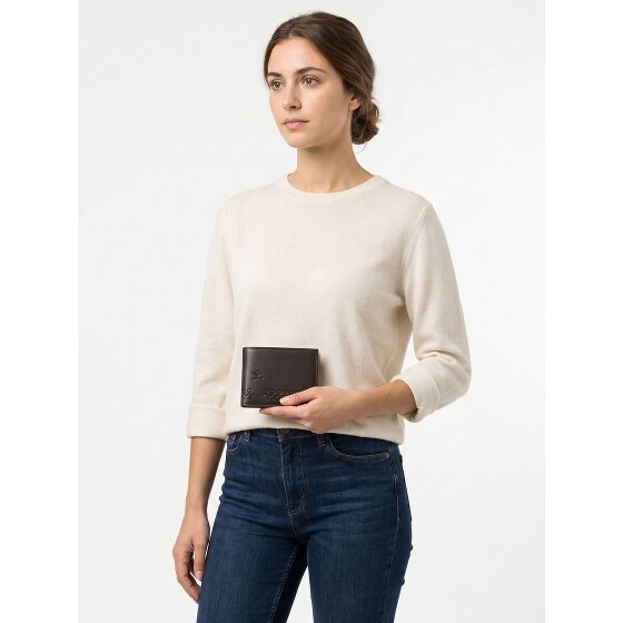 oxmox Leather Portafoglio Protezione RFID Vera Pelle 11 cm