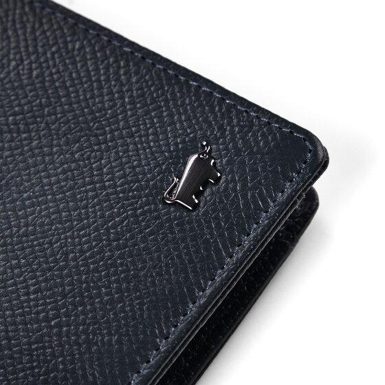 Braun Büffel Robin Portafoglio Protezione RFID Vera Pelle 12 cm