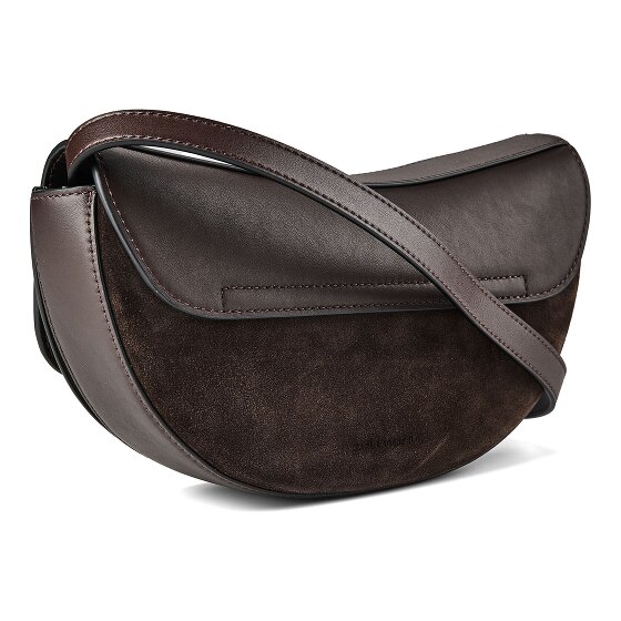 Karl Lagerfeld Signature Borsa a tracolla Vera Pelle 24.5 cm