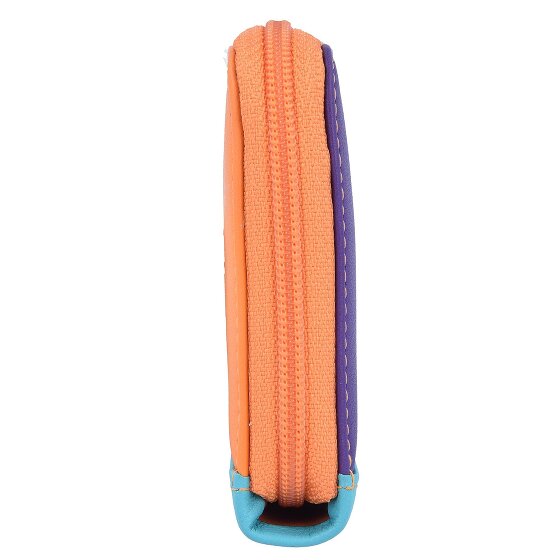 Mywalit Portacarte di credito con zip in pelle 10 cm