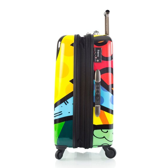 Heys Britto 4 ruote Carrello della cabina S 53 cm con piega di espansione