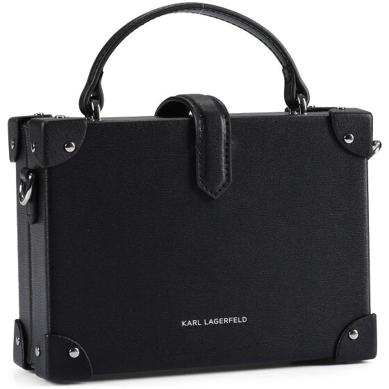 Karl Lagerfeld Autograph Mini borsa a mano Vera Pelle 17.5 cm
