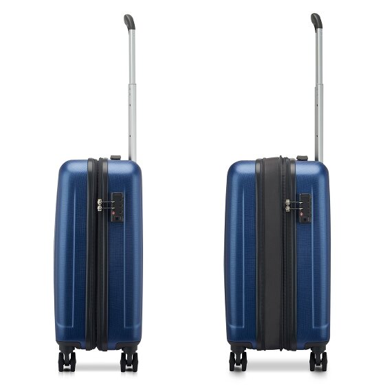 Roncato Kinetic 2.0 4 ruote Carrello della cabina 55 cm con piega di espansione