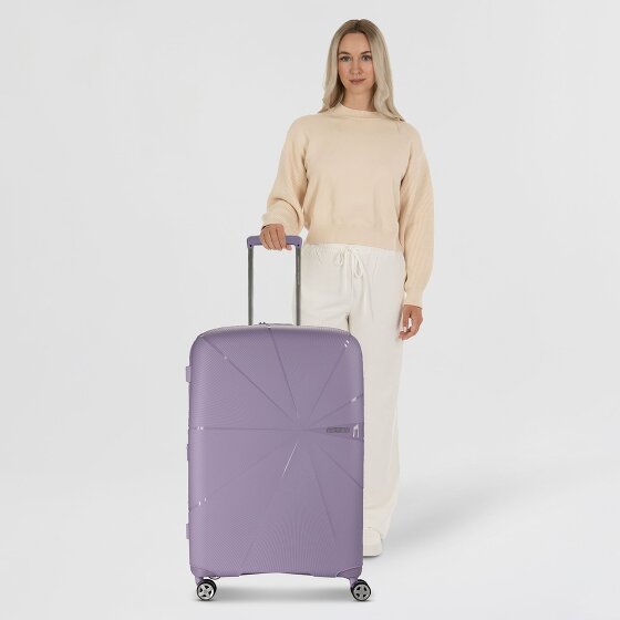 American Tourister Starvibe 4 ruote Carrello 77 cm con piega di espansione