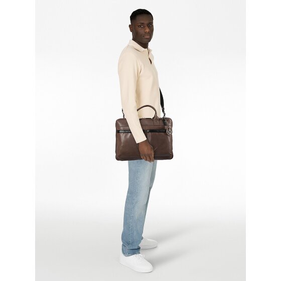 Harbour 2nd Urban Poets Valigetta Pelle 50 cm Scomparto per laptop