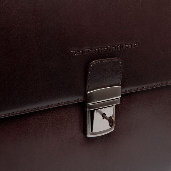 The Chesterfield Brand Salvatore Cartella Messenger Pelle 42 cm Scomparto per laptop