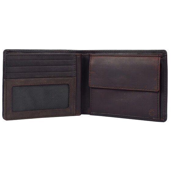 Strellson Brick Lane Myles Portafoglio Protezione RFID Pelle 11 cm
