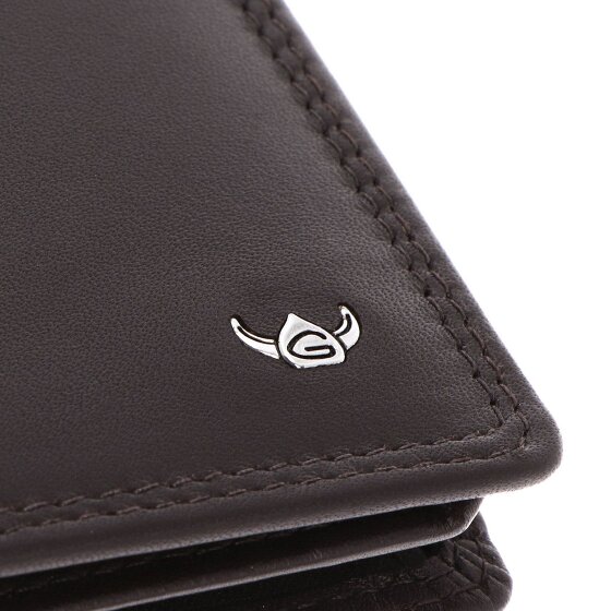 Golden Head Polo Portafoglio Protezione RFID Vera Pelle 9 cm