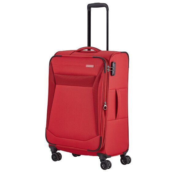 Travelite Chios 4 ruote Set di valigie 3 pezzi con piega di espansione