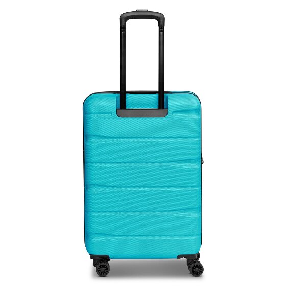 Franky Munich 4.0 Set di valigie a 4 ruote, 3 pezzi con piega elastica