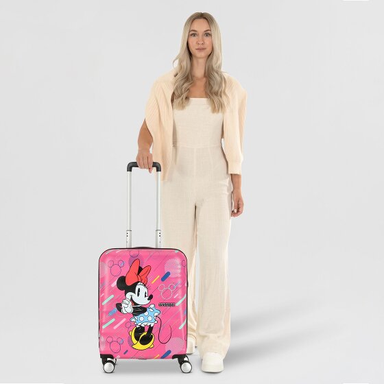 American Tourister Wavebreaker Disney 4 ruote Carrello della cabina 55 cm