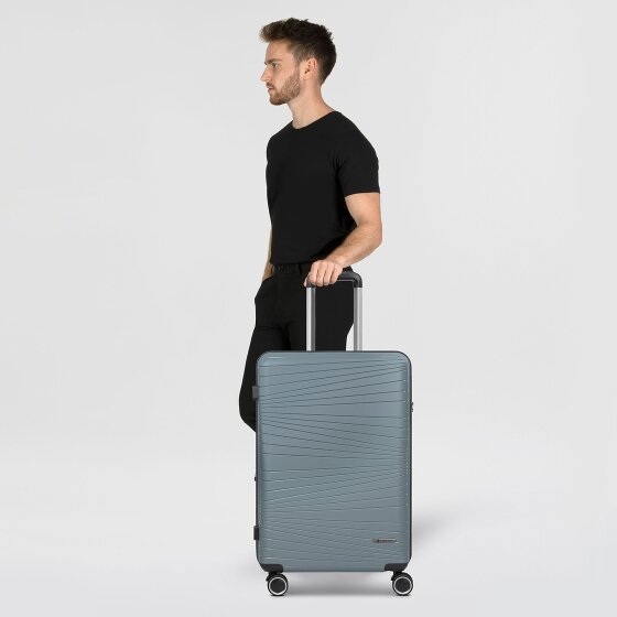 Franky Dallas 3.0 Carrello a 4 ruote M 65 cm con piega elastica