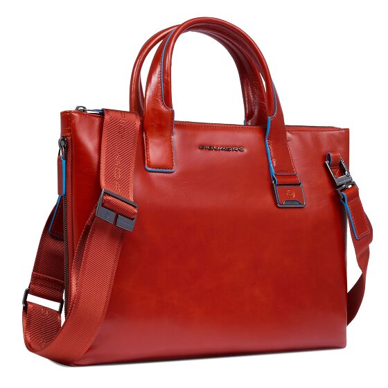 Piquadro Blue Square Borsa shopper Pelle 38 cm Scomparto per laptop con piega di espansione