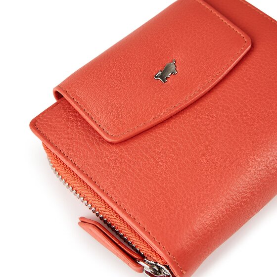 Braun Büffel Joy Portafoglio Protezione RFID Pelle 12 cm