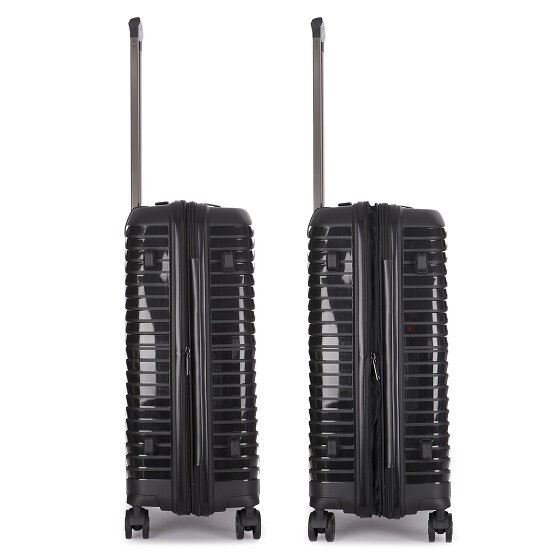 Stratic Bright+ 4 ruote Carrello M 66 cm con piega di espansione