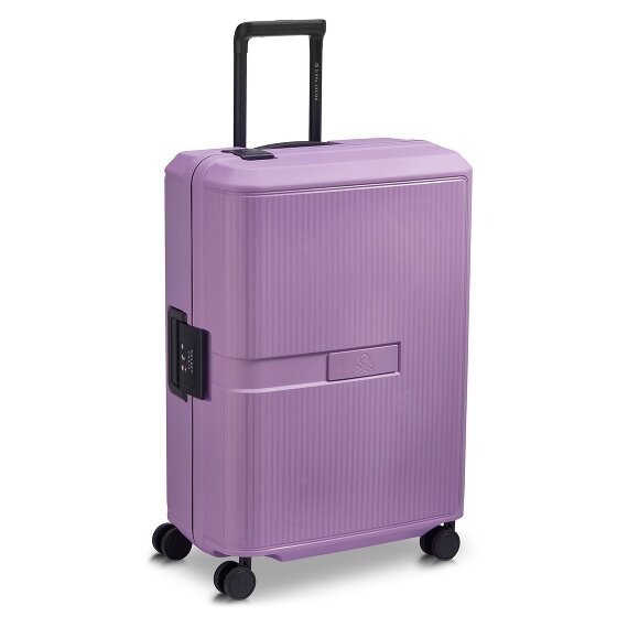 Delsey Paris x Trolley United Colors of Benetton Colour Block Hardside a 4 ruote 67 cm