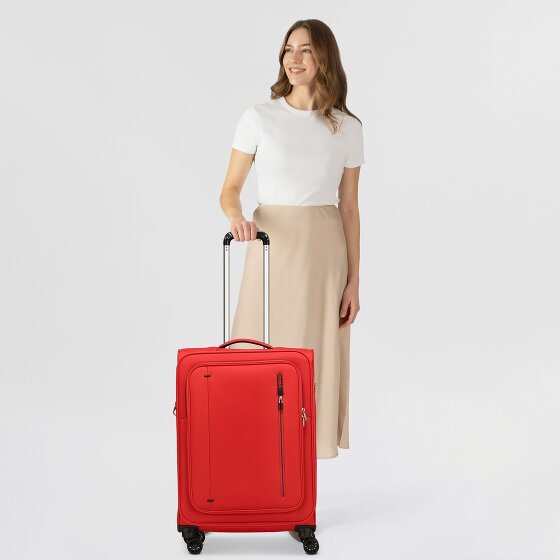 American Tourister Cloudrider 4 ruote Carrello M 67 cm con piega di espansione