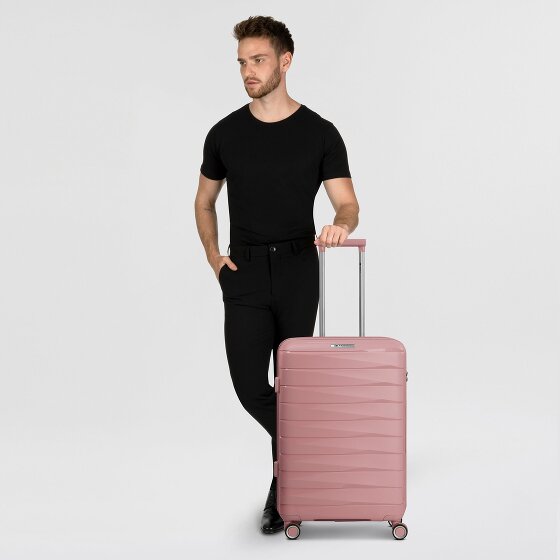 Franky London 4 ruote Carrello M 65 cm con piega di espansione