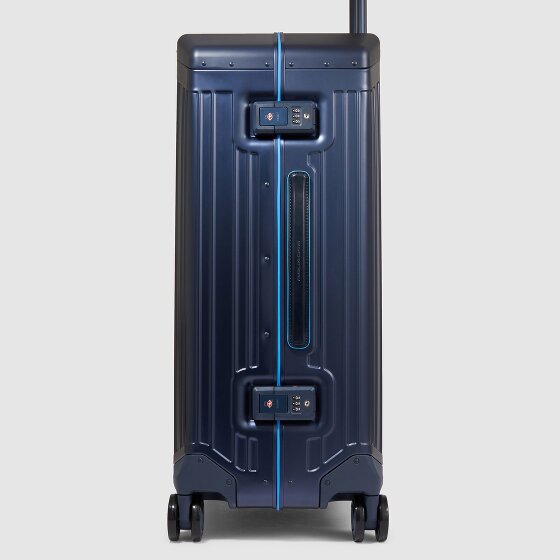 Piquadro Carrello PQ-Alub a 4 ruote in alluminio, 69 cm