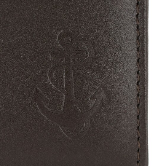 oxmox Leather Portafoglio Protezione RFID Vera Pelle 11 cm