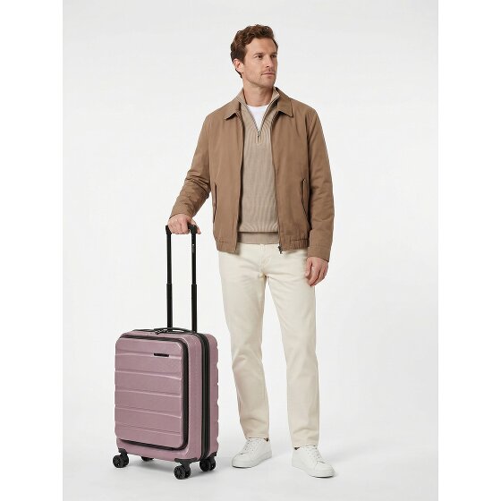 Franky Munich 4.0 4 ruote Trolley cabina 55 cm Vano porta PC espandibile