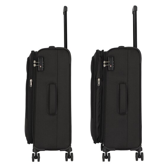 American Tourister Street Roll 4 ruote Set di valigie 3 pezzi con piega di espansione